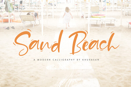 Sand Beach font